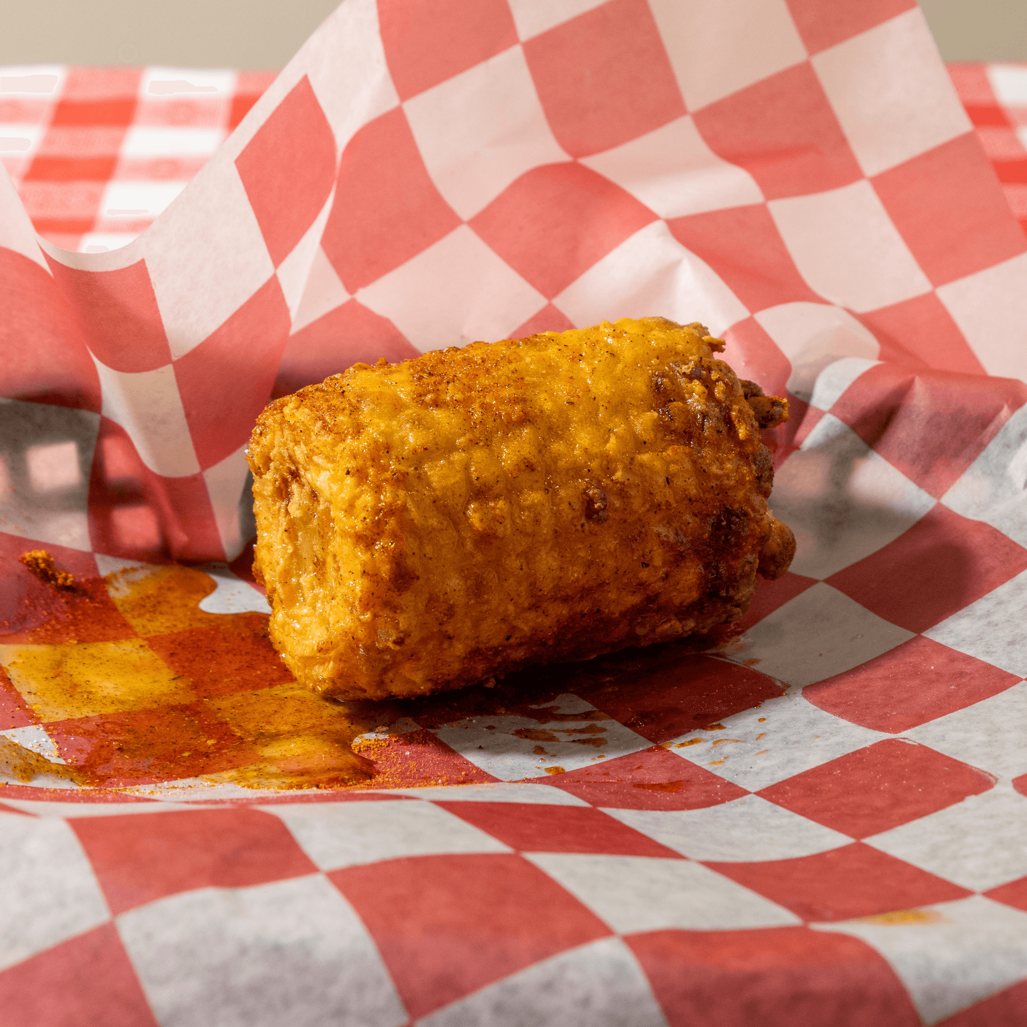 Fried Corn Cob.