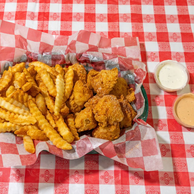 10 PC Boneless Wings.